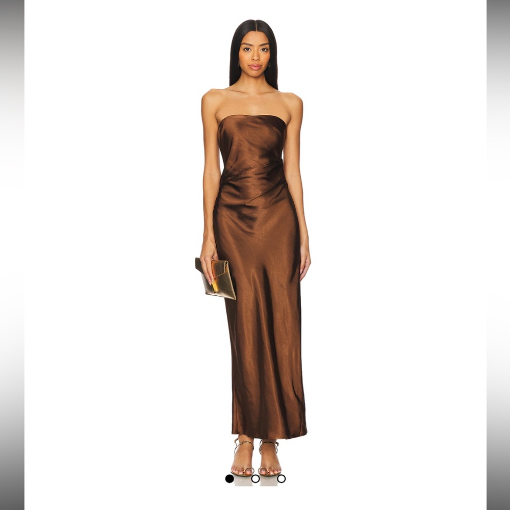 REVOLVE Kristine Dress in Chocolate